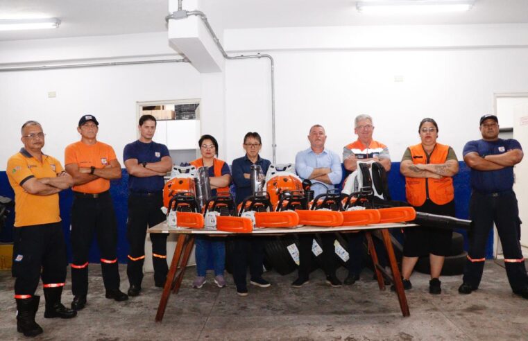 Defesa Civil apresenta novos equipamentos adquiridos por meio de emenda parlamentar