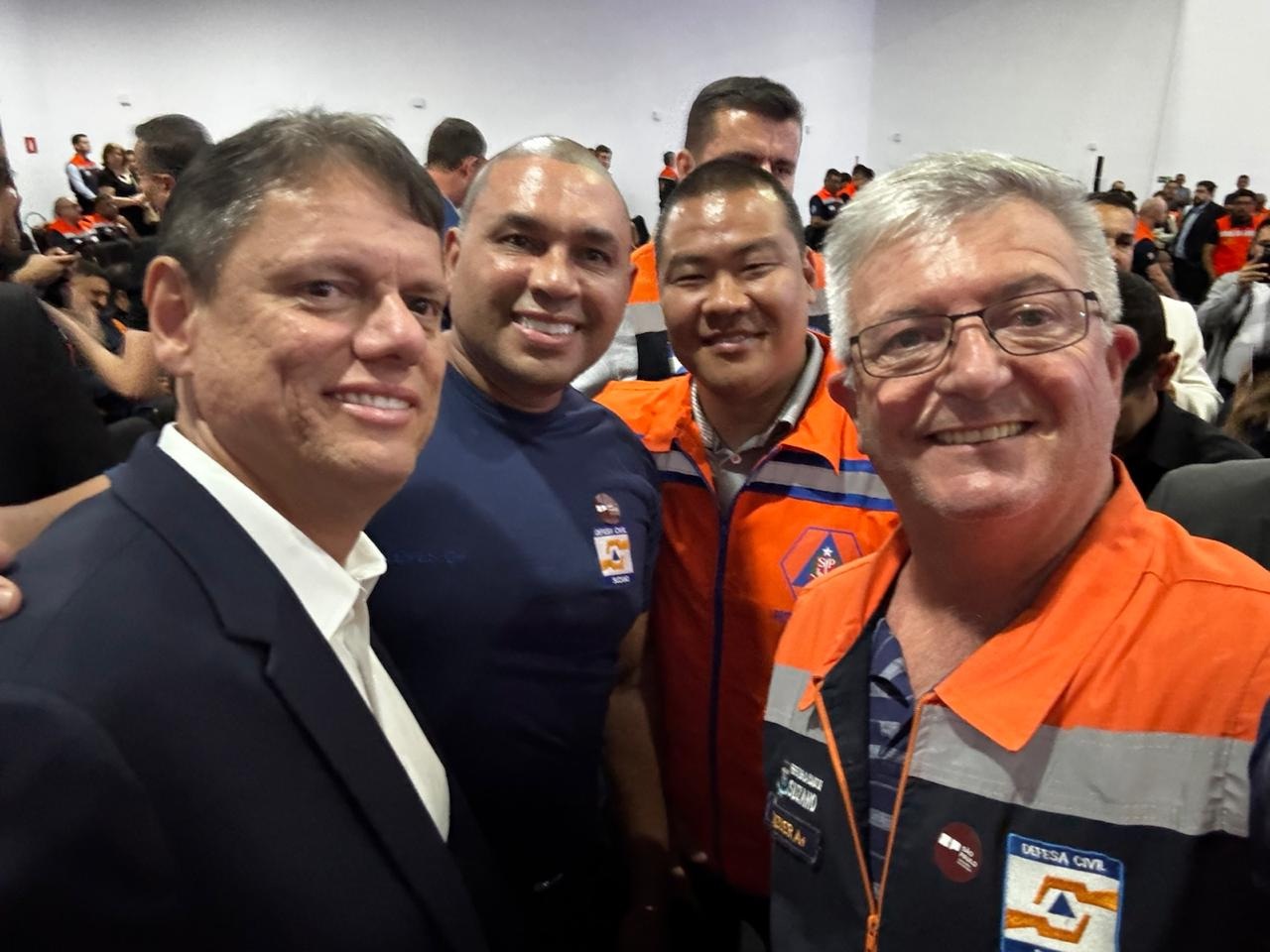 Defesa Civil de Suzano prestigia lançamento do ‘SP Sempre Alerta – Operação Chuvas’