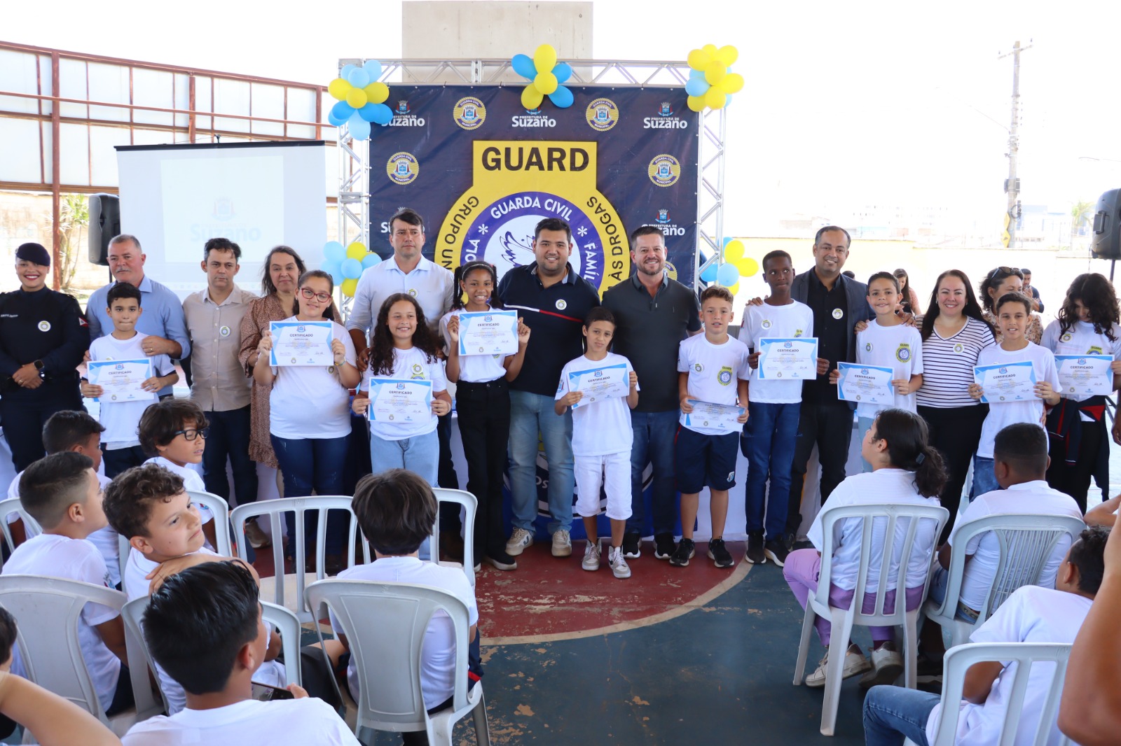 Segurança Cidadã forma mais 280 estudantes no projeto Guard na Vila Urupês