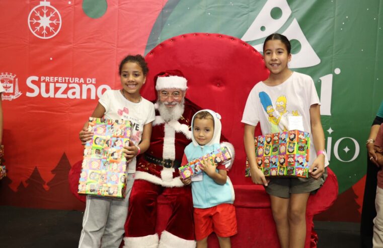 Fundo Social recebe mais de 1,5 mil pessoas durante o ‘Natal Solidário’ na Arena Suzano