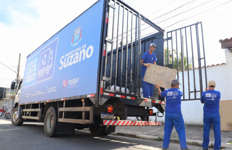 Operação ‘Cata-Treco’ inicia 2026 com novo formato e passa a atender um bairro por dia