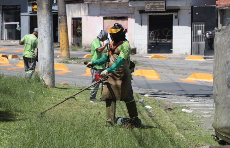 Manutenção intensifica ações de zeladoria em 15 bairros neste mês