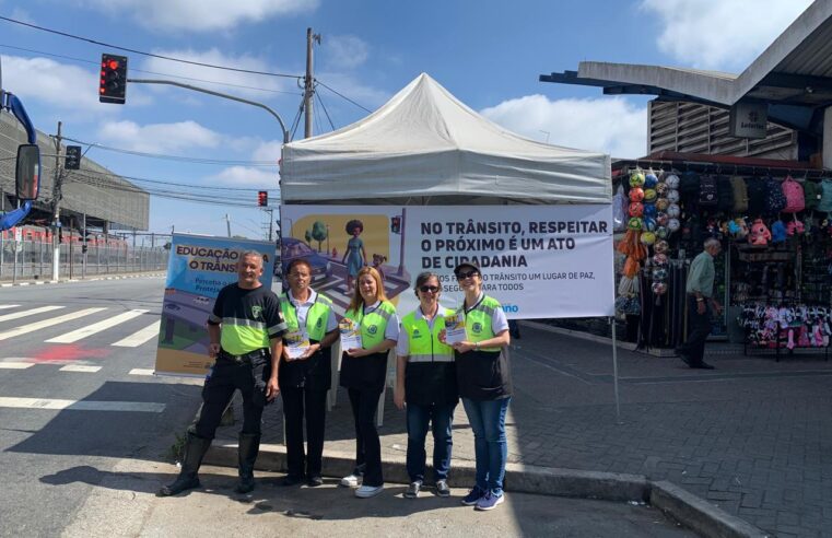 Transporte celebra Dia Nacional da Paz no Trânsito com ação no Terminal Norte