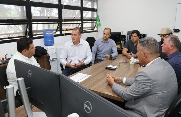 Prefeito se reúne com representantes da SSP para alinhar implantação do Baep
